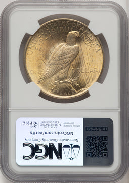 1924 Peace Dollar NGC MS66+