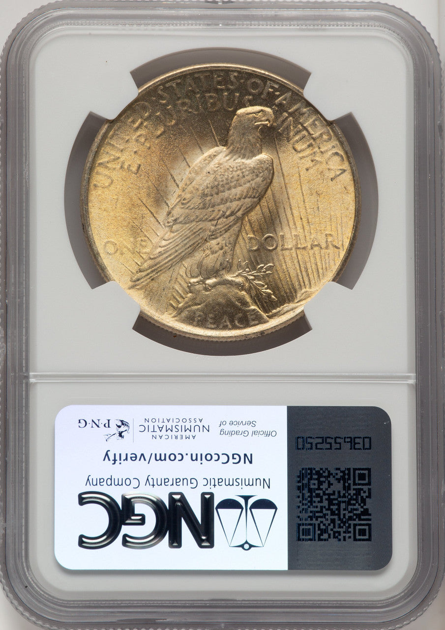 1924 Peace Dollar NGC MS66+