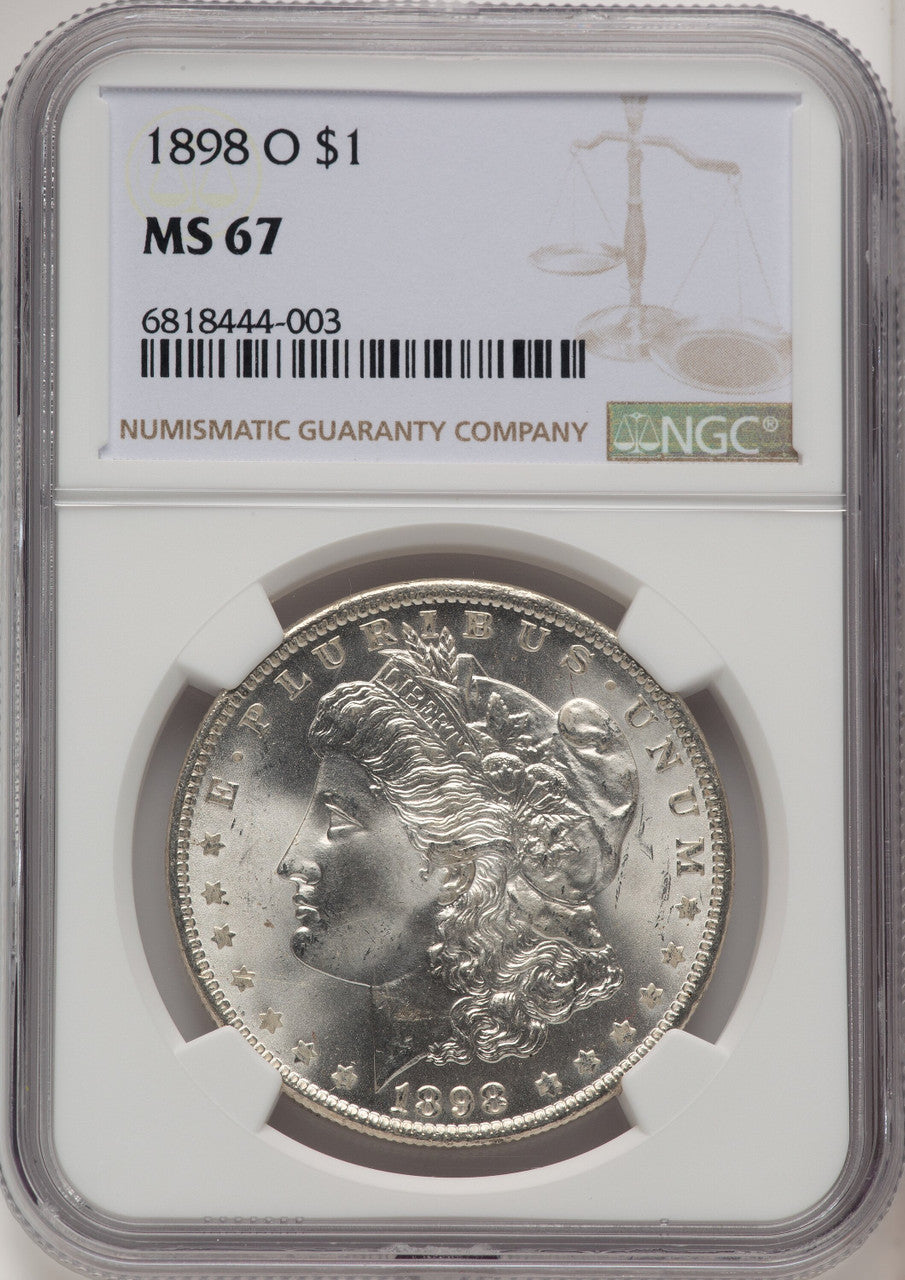 1898-O Morgan Dollar NGC MS67 (520445026)