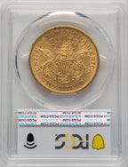 1872-S $20 Liberty Double Eagle PCGS MS60 (520445030)