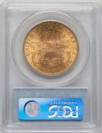1900 $20 CAC Liberty Double Eagle PCGS MS64 (774284005)