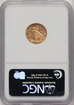 1915 $2.50 Indian Quarter Eagle NGC MS63 (774288003)