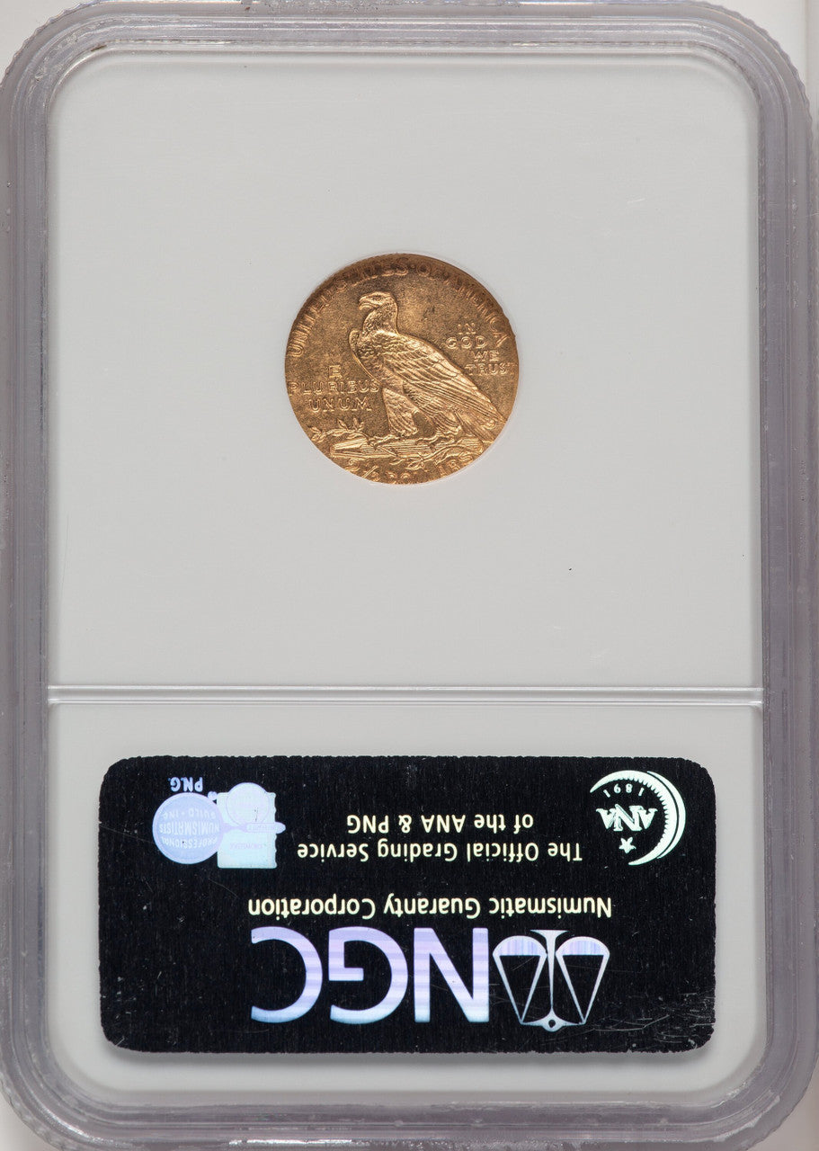 1915 $2.50 Indian Quarter Eagle NGC MS63 (774288003)