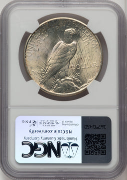 1935 Peace Dollar NGC MS65
