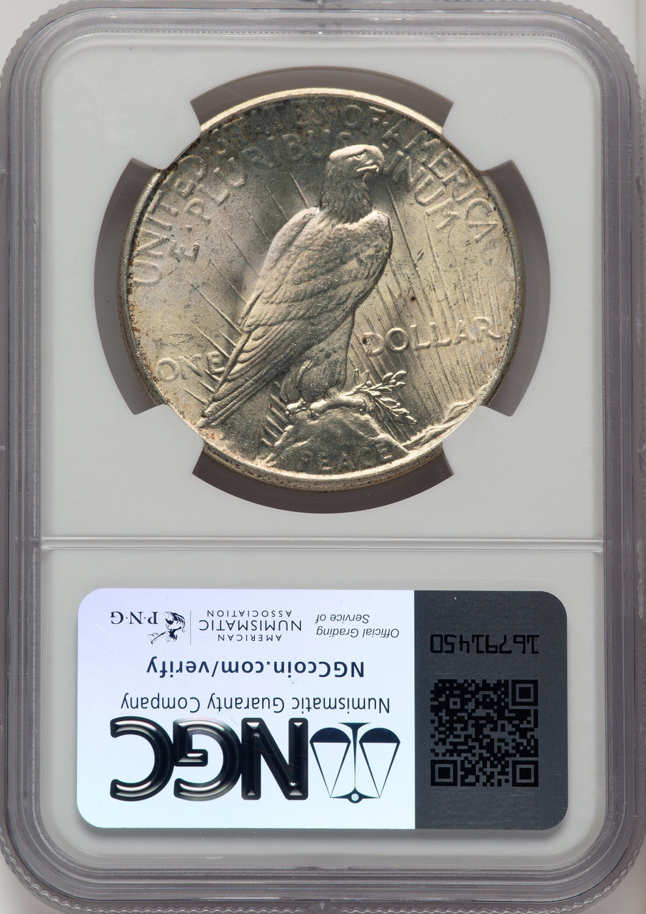 1935 Peace Dollar NGC MS65