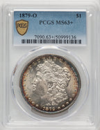 1879-O Morgan Dollar PCGS MS63+