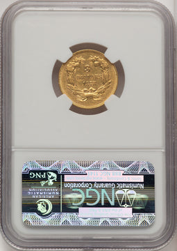 1878 $3 Three Dollar Gold Pieces NGC AU58 (774193138)