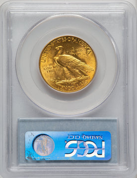 1915 $10 Indian Eagle PCGS MS62