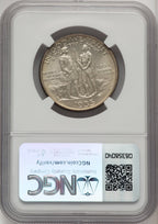 1935/34 50C Boone Commemorative Silver NGC MS67