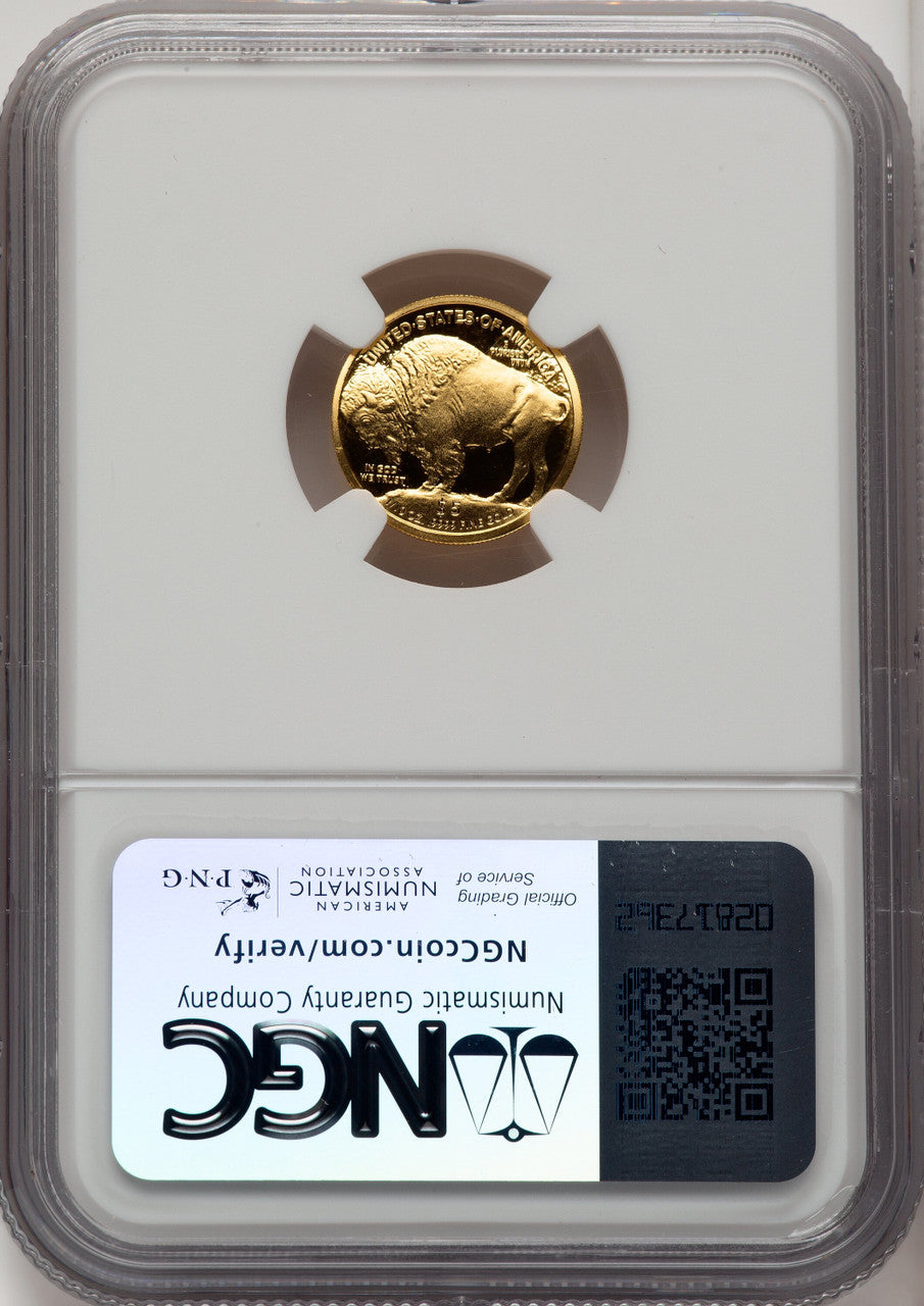 2008-W Proof Gold Buffalo 1.85 oz 1.85 oz Mike Castle NGC MS70