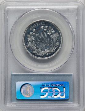 1870 50C Judd-961 CA CAC Patterns PCGS MS64