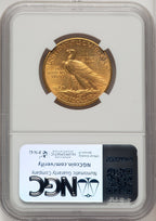 1913-S $10 Indian Eagle NGC AU58