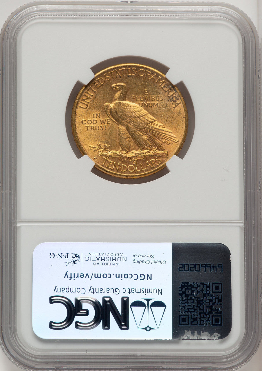 1913-S $10 Indian Eagle NGC AU58