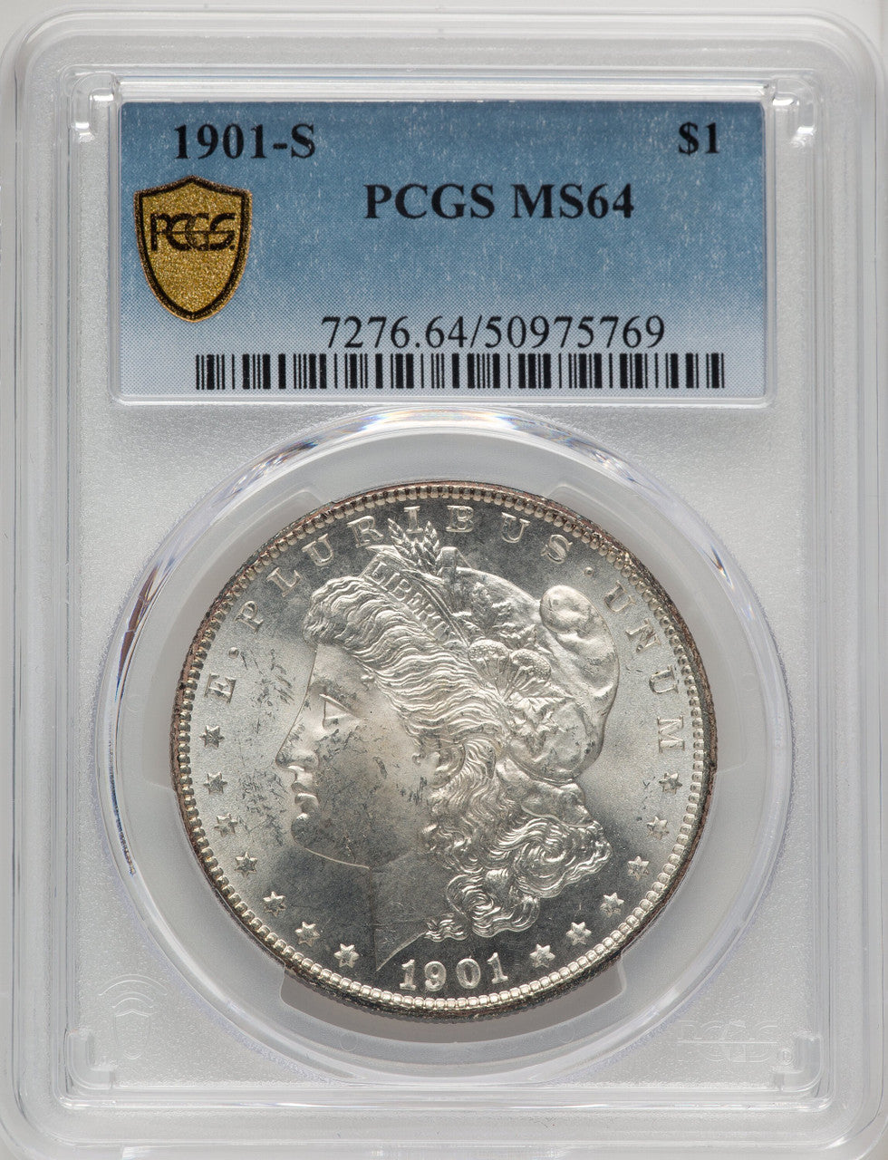 1901-S Morgan Dollar PCGS MS64