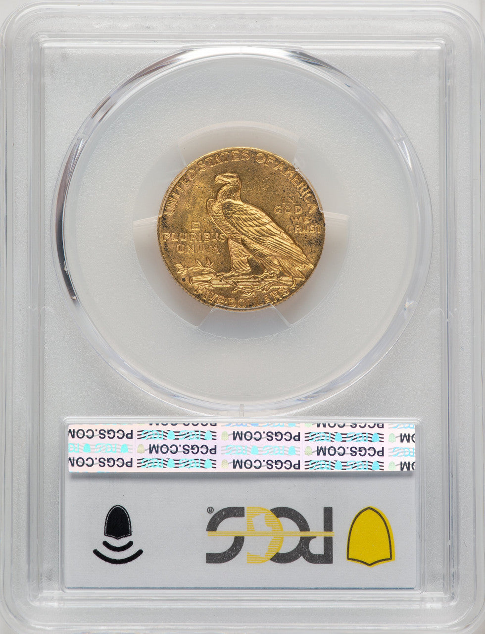 1908-S $5 Indian Half Eagle PCGS MS63
