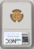 1913 $2.50 Indian Quarter Eagle NGC MS62 (506686004)
