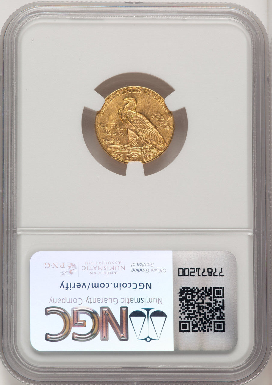1913 $2.50 Indian Quarter Eagle NGC MS62 (506686004)