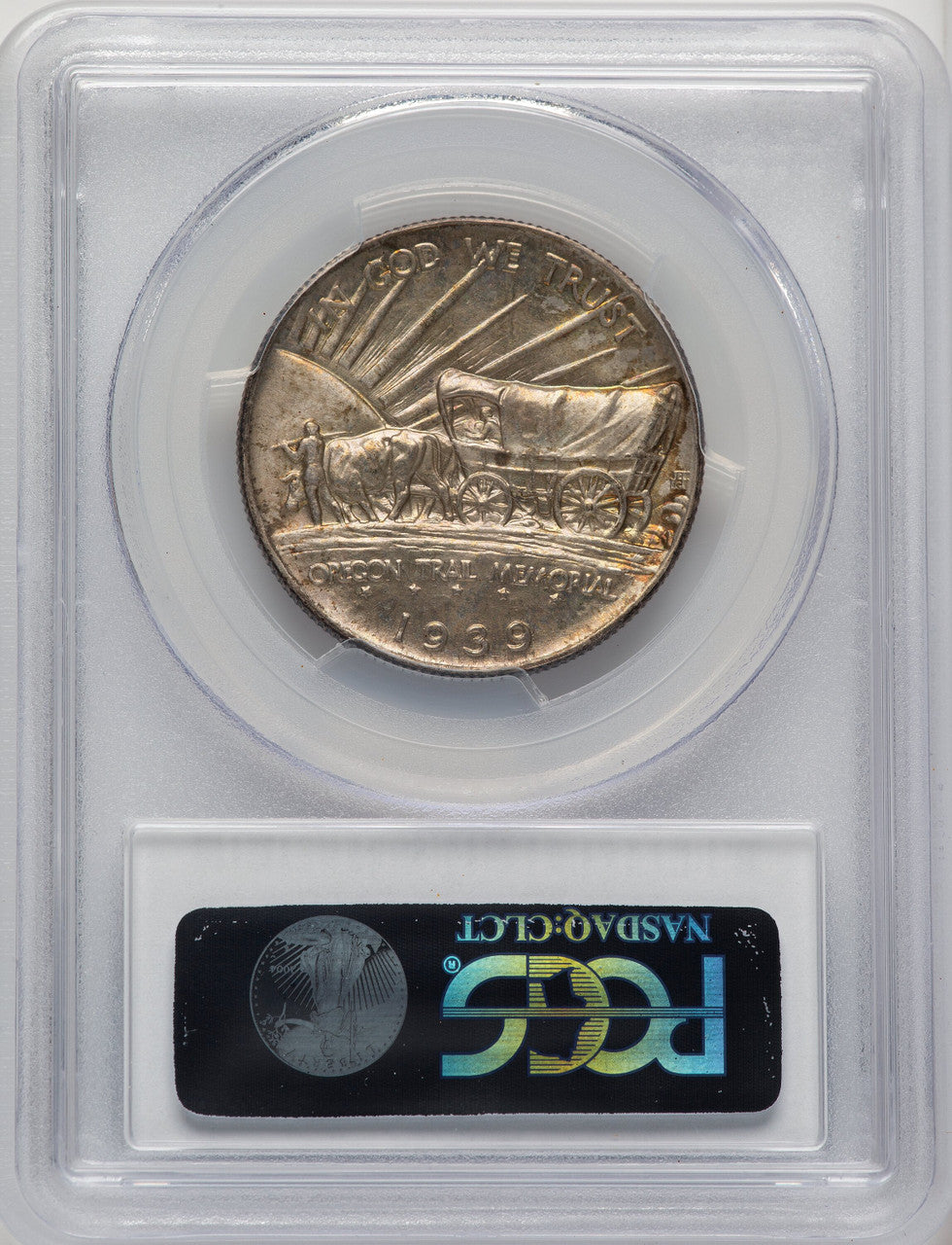 1939-D 50C Oregon Commemorative Silver PCGS MS68