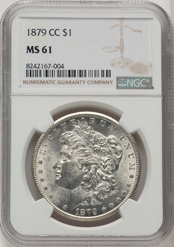 1879-CC Morgan Dollar NGC MS61