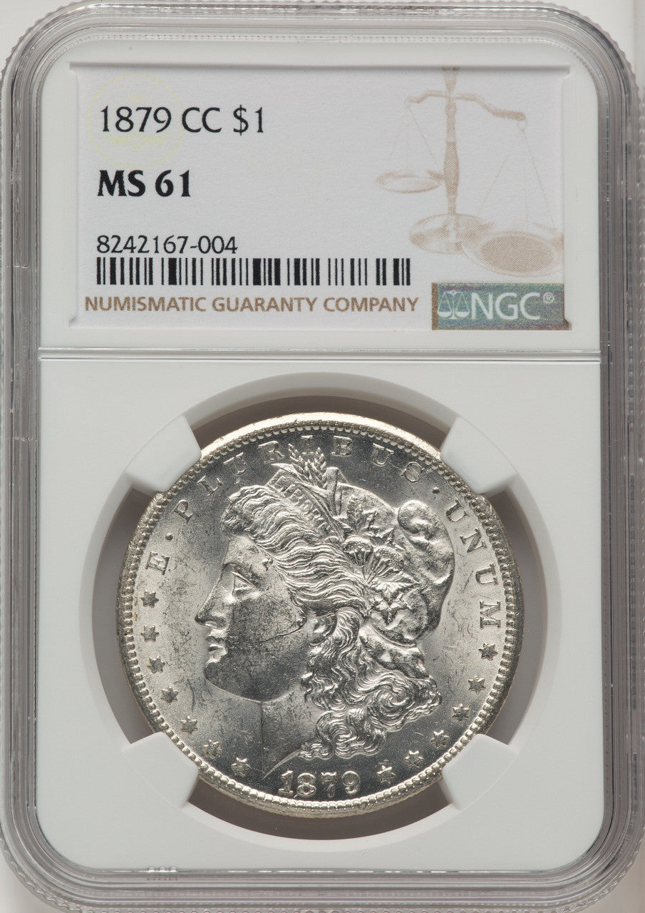1879-CC Morgan Dollar NGC MS61