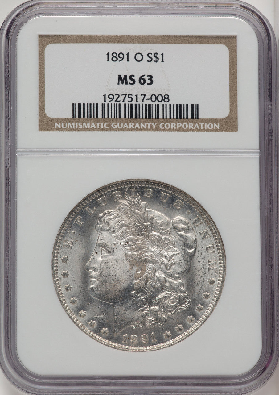 1891-O Morgan Dollar NGC MS63 (773972127)