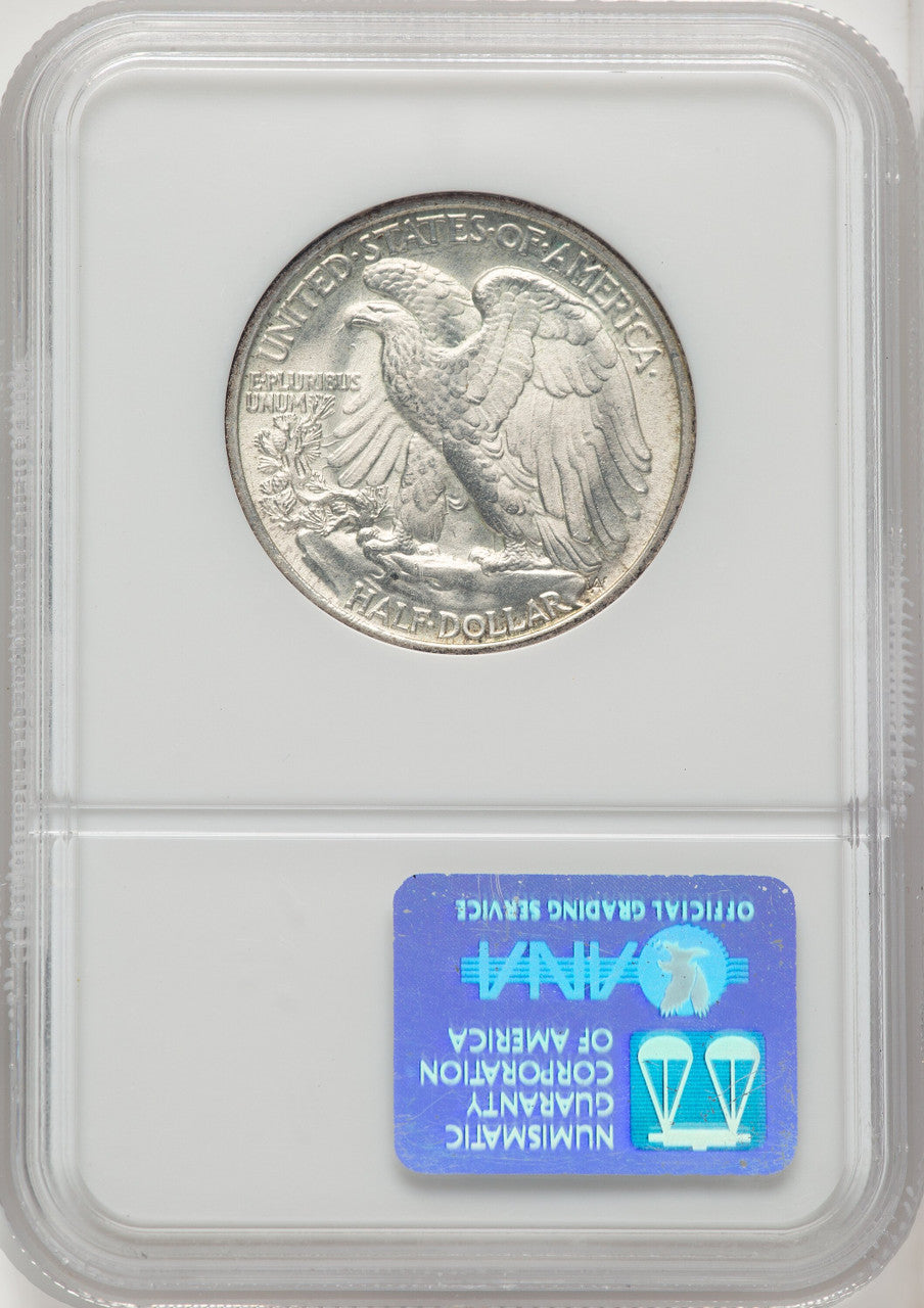 1920 50C Walking Liberty Half Dollar NGC MS66