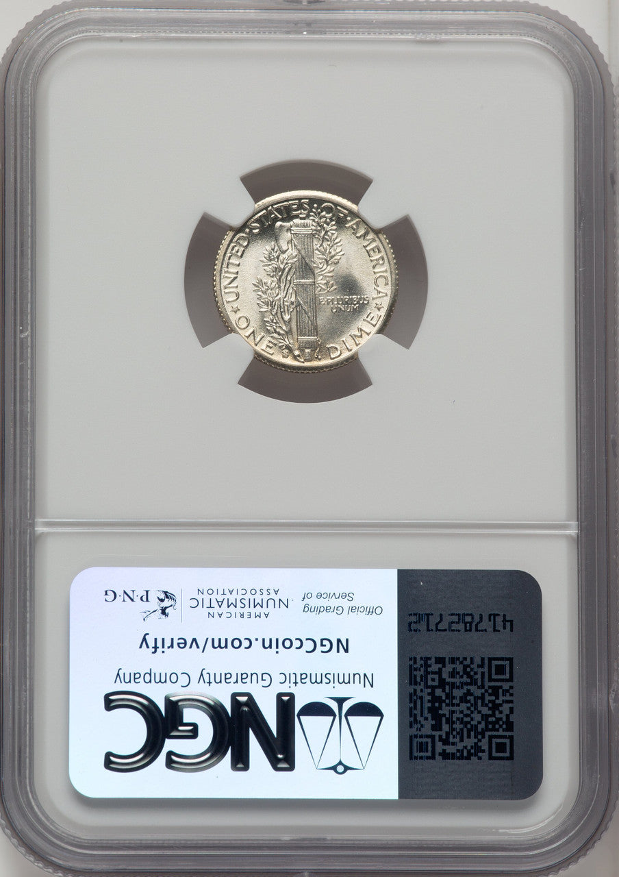 1935-S 10C FB Mercury Dime NGC MS67 (774305003)