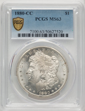 1880-CC Morgan Dollar PCGS MS63 (774311011)
