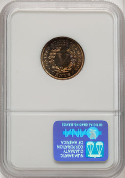 1896 5C CAC Proof Liberty Nickel NGC PR65