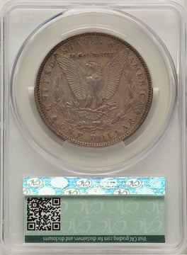 1893 Morgan Dollar CACG XF45