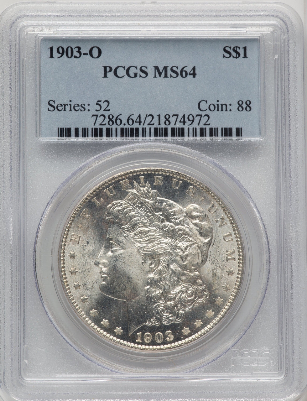 1903-O Morgan Dollar PCGS MS64 (774414058)