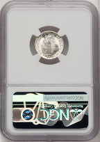 1937-S 10C FB CAC Mercury Dime NGC MS67+