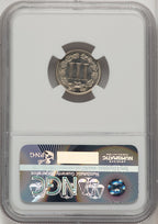 1885 3CN CAC Proof Three Cent Nickel NGC PR67