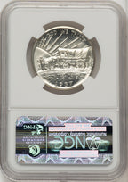 1937-D 50C Oregon CAC Commemorative Silver NGC MS67
