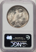 1921 Peace CAC Peace Dollar NGC MS64