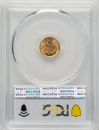 1853 Gold Dollar PCGS MS65 CAC