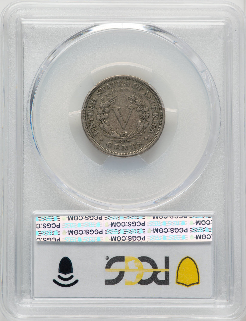 1885 5C Liberty Nickel PCGS VF25
