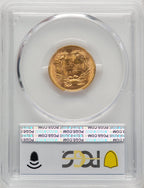 1888 $3 Three Dollar Gold Pieces PCGS MS65 (772319001)