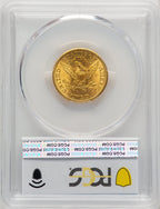 1901/0-S $5 Liberty Half Eagle PCGS MS66