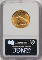 1909 $10 Indian Eagle NGC AU58