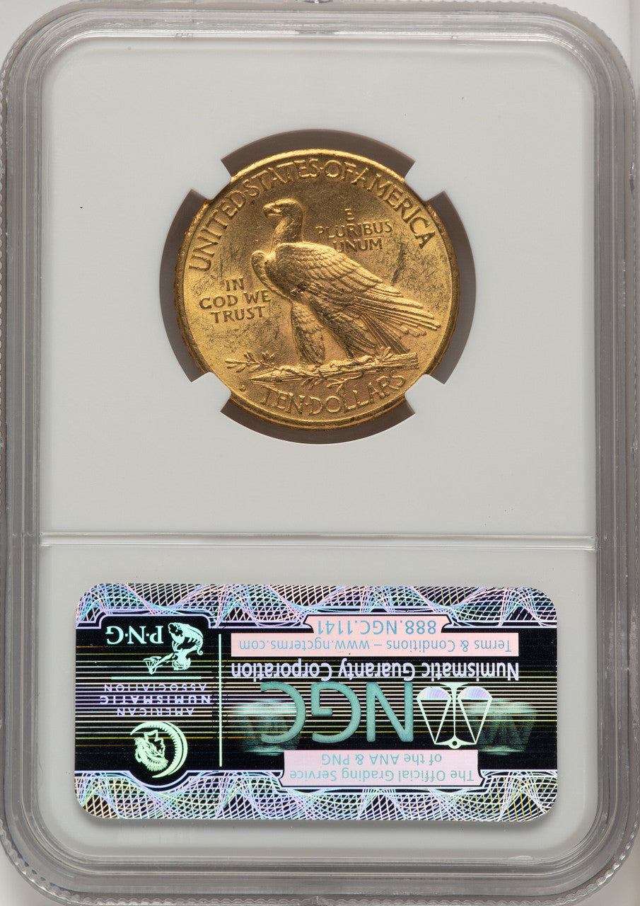 1914-D $10 Indian Eagle NGC MS62 (774367003)