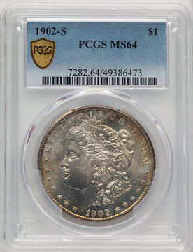 1902-S Morgan Dollar PCGS MS64