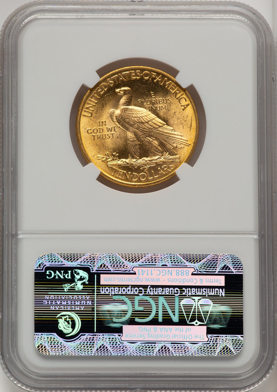 1913 $10 Indian Eagle NGC MS62 (774367002)