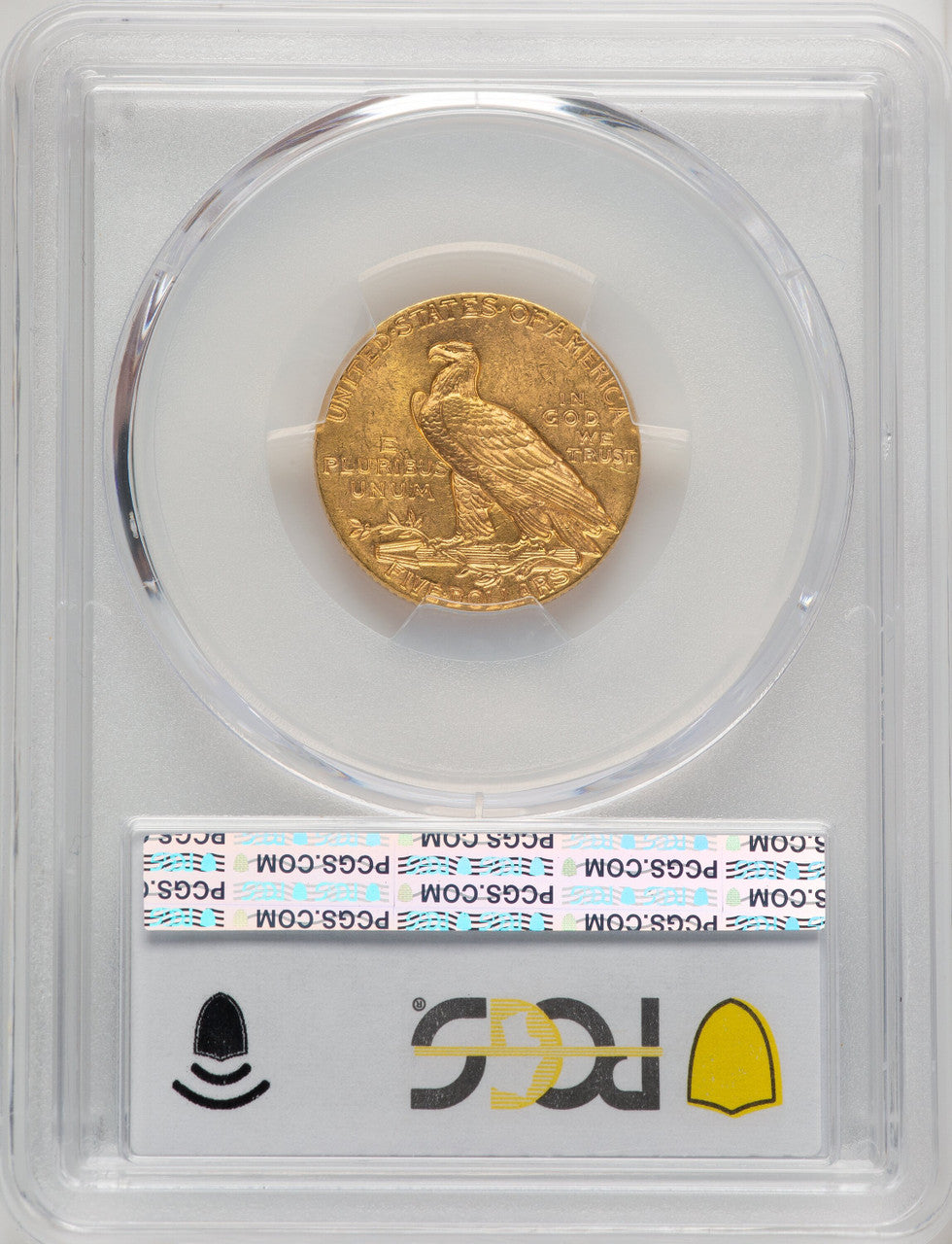 1911 $5 Indian Half Eagle PCGS MS62
