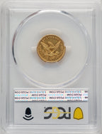 1845 $2.50 Liberty Quarter Eagle PCGS XF45