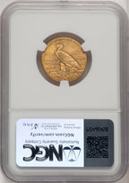 1912 $5 Indian Half Eagle NGC MS63 (774262022)