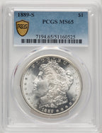 1889-S Morgan Dollar PCGS MS65 (520369051)