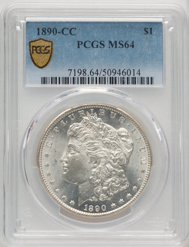 1890-CC Morgan Dollar PCGS MS64 (772536003)