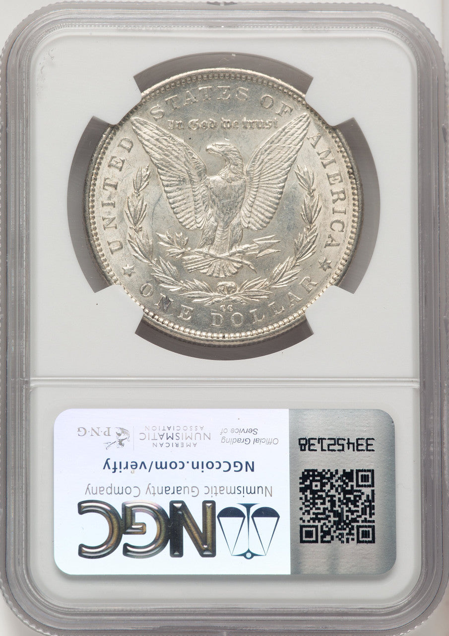 1892-CC Morgan Dollar NGC AU58