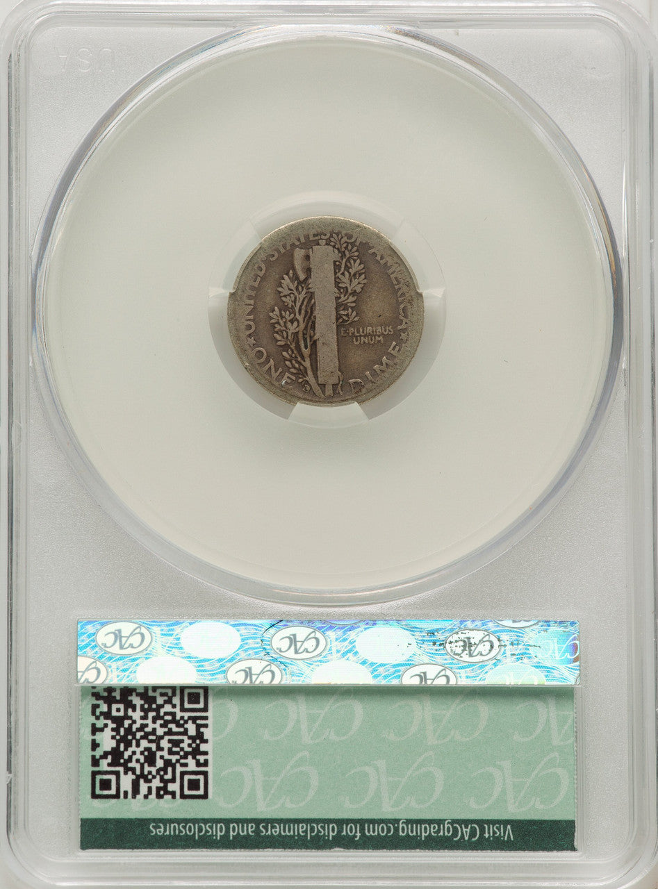 1916-D 10C Mercury Dime CACG AG03